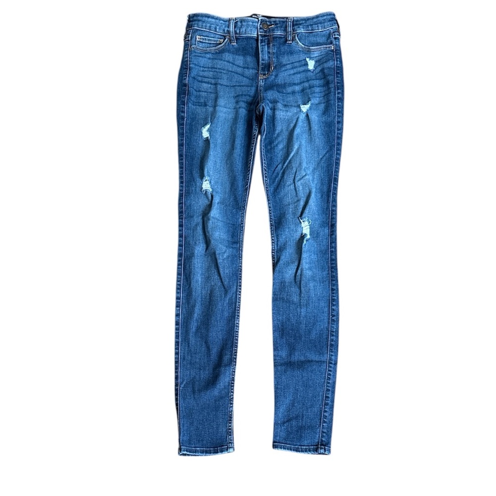 Hollister Women's Distressed Denim Skinny Jeans